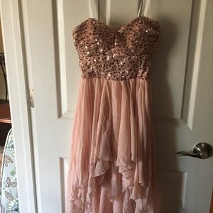 Rose gold fairy dress. Delia’s size 3/4